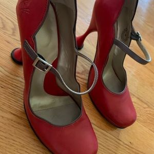 Sassy Fluevog High Heel Mary Jane